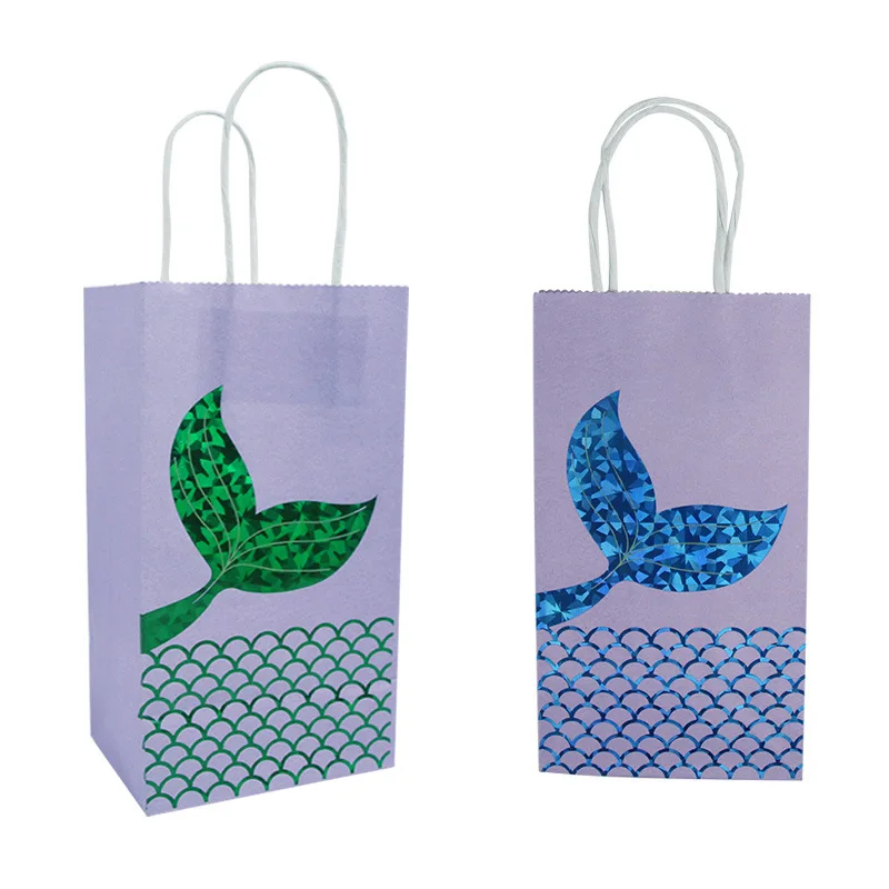 

Wedding Decorations 5pcs Mermaid Gifts Box Birthday Party Decorations Kids Mermaid Party Happy Birthday Gifts Bags Party Decor