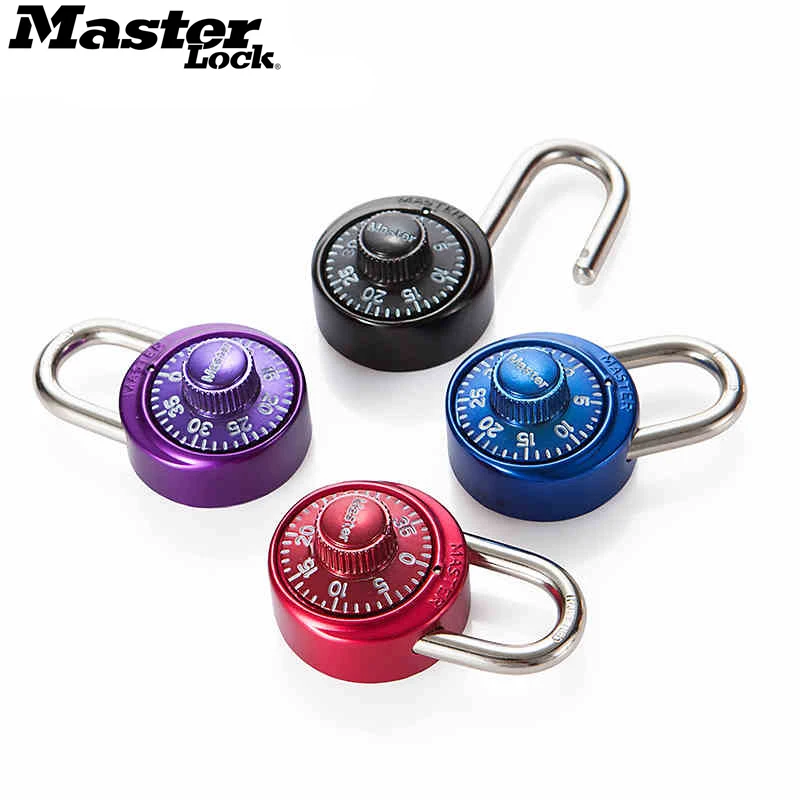 

Master Lock Keyed Padlock Password Smart for Lock for a Suitcase Combination Lock for bag Carousel gym locker lock Mini