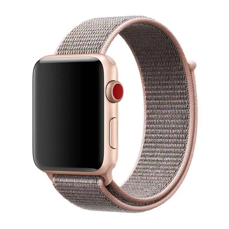 Нейлоновый браслет Correa, ремешок на запястье для Apple смарт-часов iwatch серии 4/3/2/1 спортивные часы Смарт-браслет на запястье аксессуары