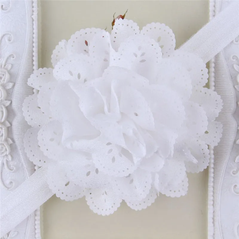 Lovely Newborn Baby Boys Girls Lace Flower Headwear Toddler Elastic Hair Decor Headdress Headband Accessories | Мать и ребенок