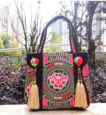 Модные женские сумки для покупок с национальной вышивкой! Красивые через плечо