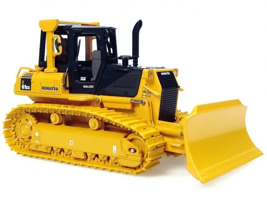 Коллекционная модель из сплава, подарок, 1:50, масштаб UH8000, Komatsu D61EX, гусеничный бульдозер, строительная модель автомобиля, Игрушечная модель для украшения, подарок