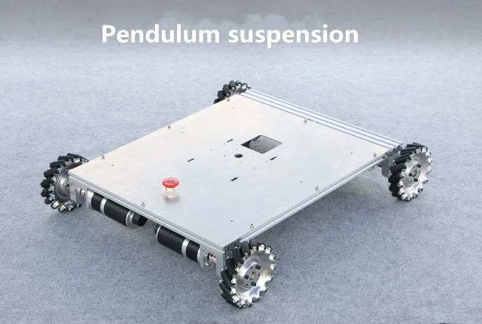 152 мм Mecanum колеса умный автомобиль шасси всенаправленный мобильный робот коаксиальный подвеска