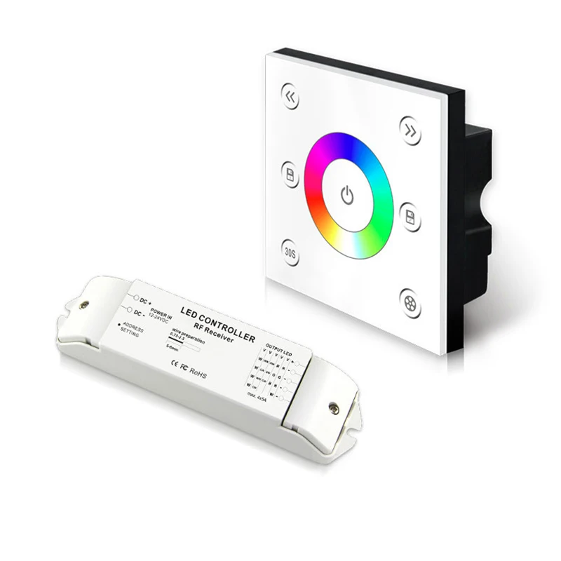 Новая светодиодная лента RGB светодиодный контроллер AC 85V 265V настенный