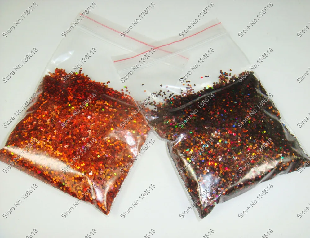 Лазерная голографическая бронза и кофейные ослепительные зеркальные формы для