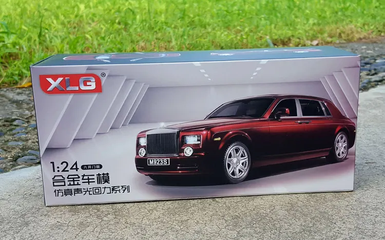 1:24 Литой под давлением элегантный роскошный лимузин седан для TheRolls-Royce Ghost металлическая модель автомобиля коллекция 6 дверей открытые игрушки автомобиль