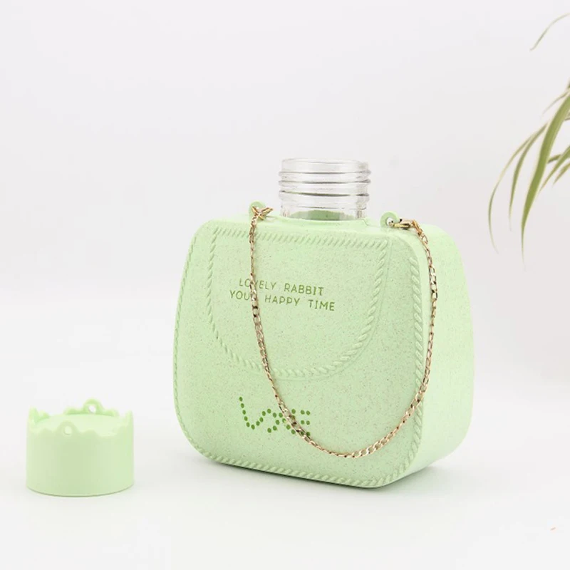 2019 new water glass handbag bottle creative bag student gift cup fashion ladies mug 300ml | Дом и сад