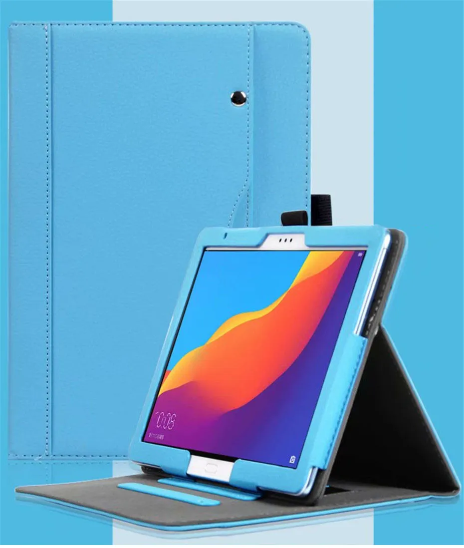 Чехол держатель для Lenovo Tab P10 кожаный чехол подставка M10 планшета + пленка