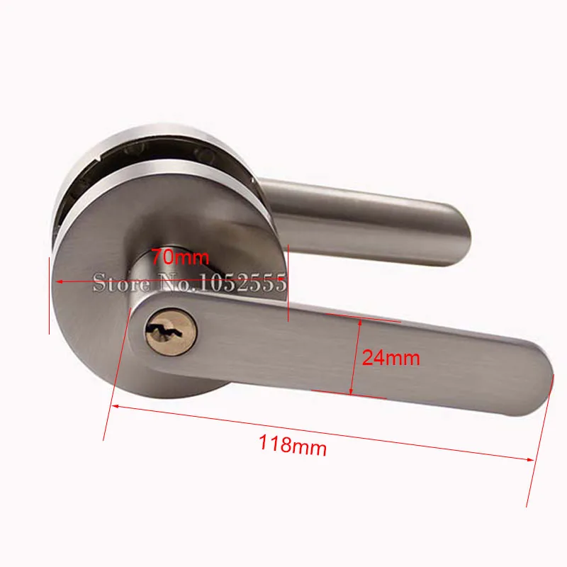 ГОРЯЧЕГО Цинкового Сплава Полный Набор Конфиденциальности Дверь Охранно