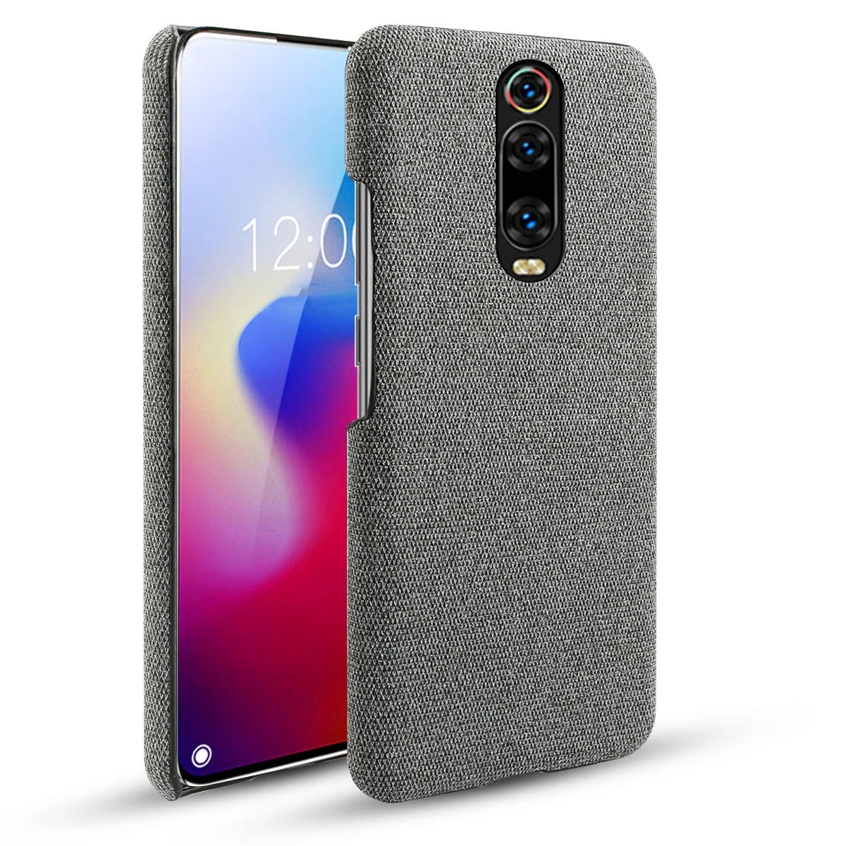 For Xiaomi Redmi K20 Pro Case Slim Fabric Cloth Protection Hard Cover Shockproof Shell |