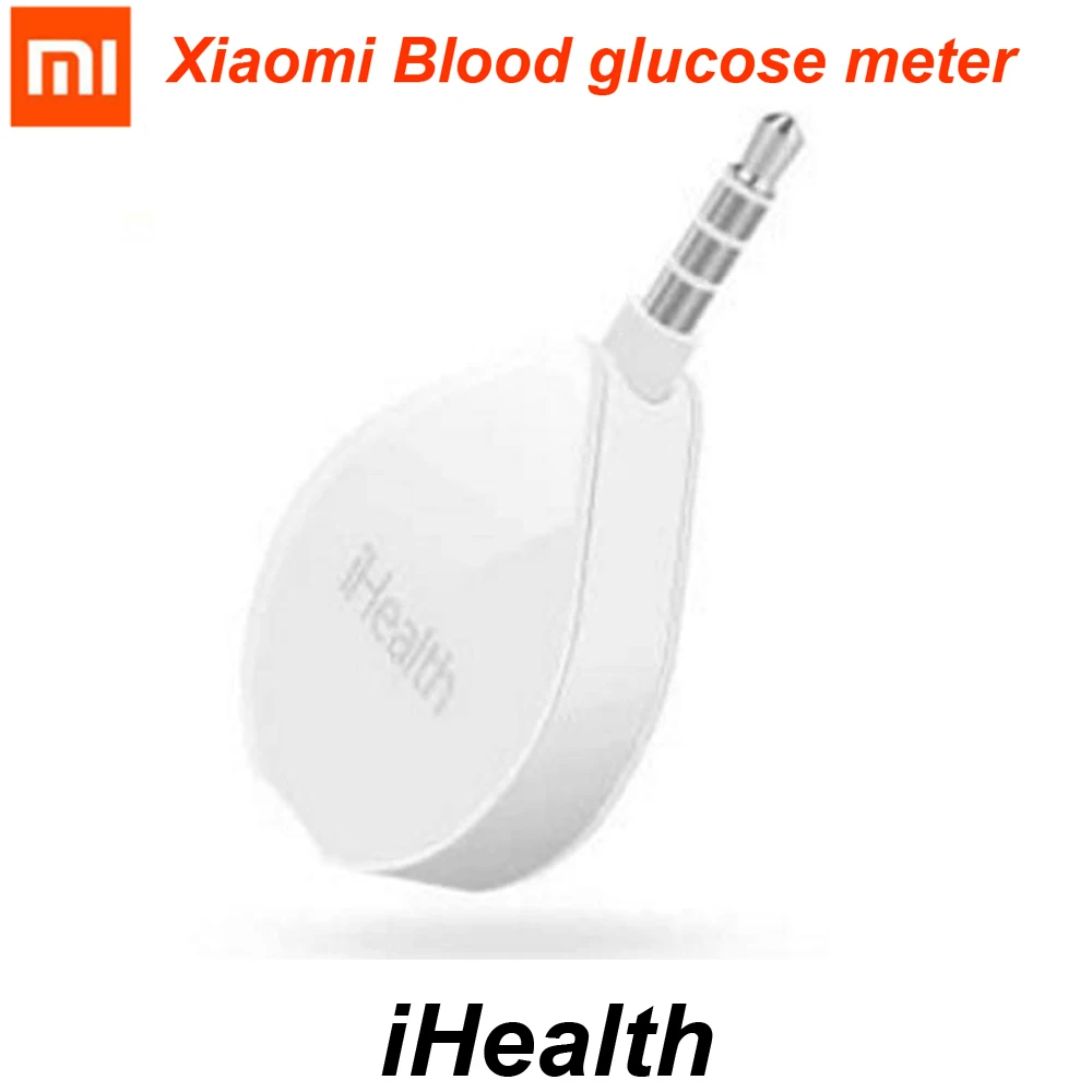 Xiaomi iHealth умный измеритель уровня глюкозы в крови BG1 для обнаружения диабетического сахара с тестовыми полосками Lancets иглы для сбора крови