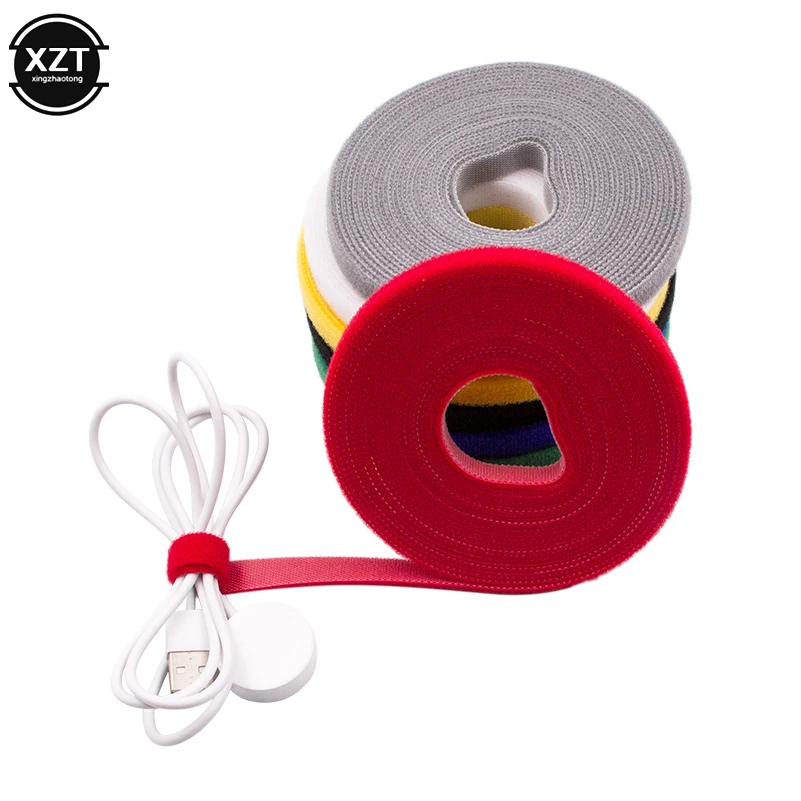 5M Nylon Cable Winder Wire Organizer Earphone Holder Mouse Cord Protector USB Management For Samsung iPhone Ethernet Line | Электроника