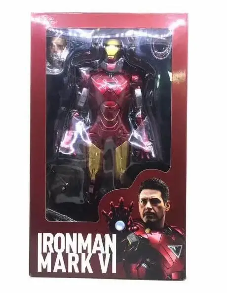 Marvel Мстители Ironman HC Mark VI фигурки подарки игрушки