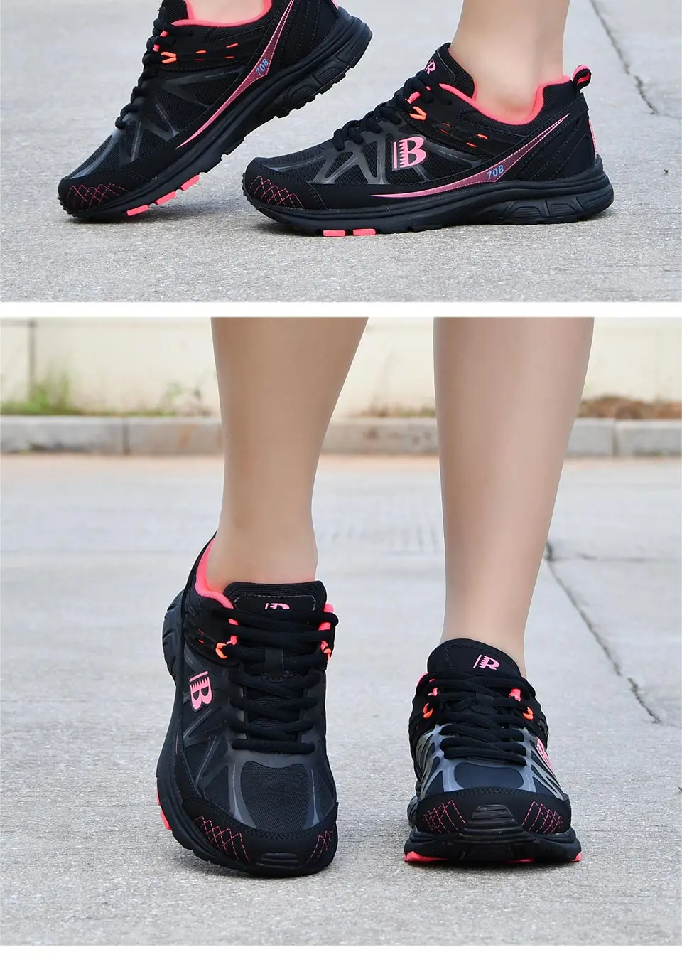 BONA/Новинка; классическая женская обувь для бега; Chaussure Femme; дышащие кроссовки; женская спортивная обувь; zapatillas mujer Deportiva