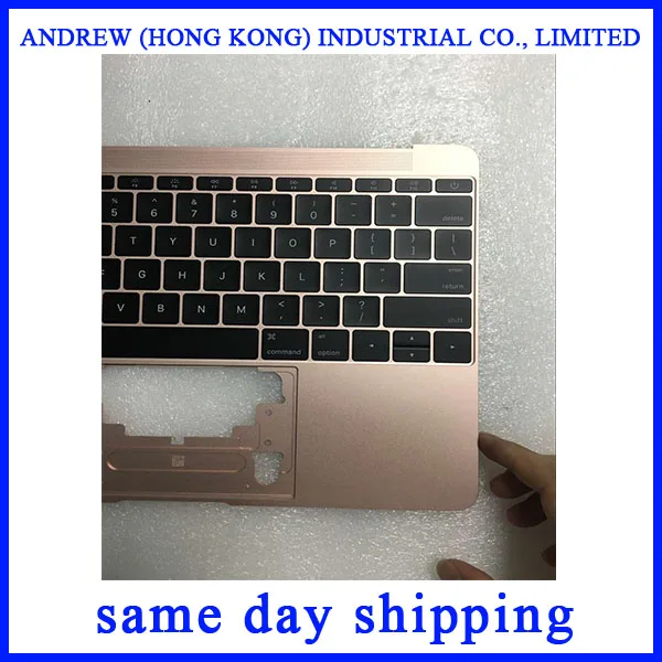 A1534 2016 2017 год для Macbook 12 дюймов топовый чехол с английской раскладкой и