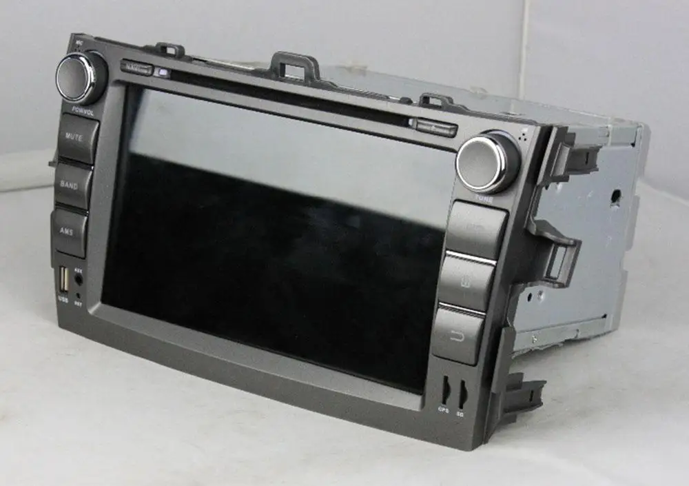 8 дюймовый автомобильный dvd плеер с GPS (опционально) аудио Радио стерео USB/SD AUX BT/TV