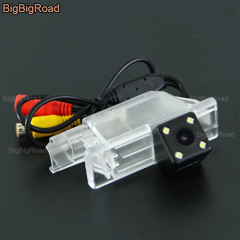 Камера заднего вида BigBigRoad для Peugeot 301 308 408 508 C5 / Citroen C4 MG3 MG5|rear view camera|car rear reverse