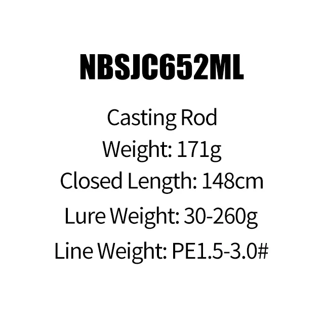 NOEBY INFINITE 1,83 м 1,96 м Спиннинг/Литье удочка 2 сек мощность м/мл медленное отжимание Удочка снасть приманка удочки Canne A Peche - Цвет: Синий