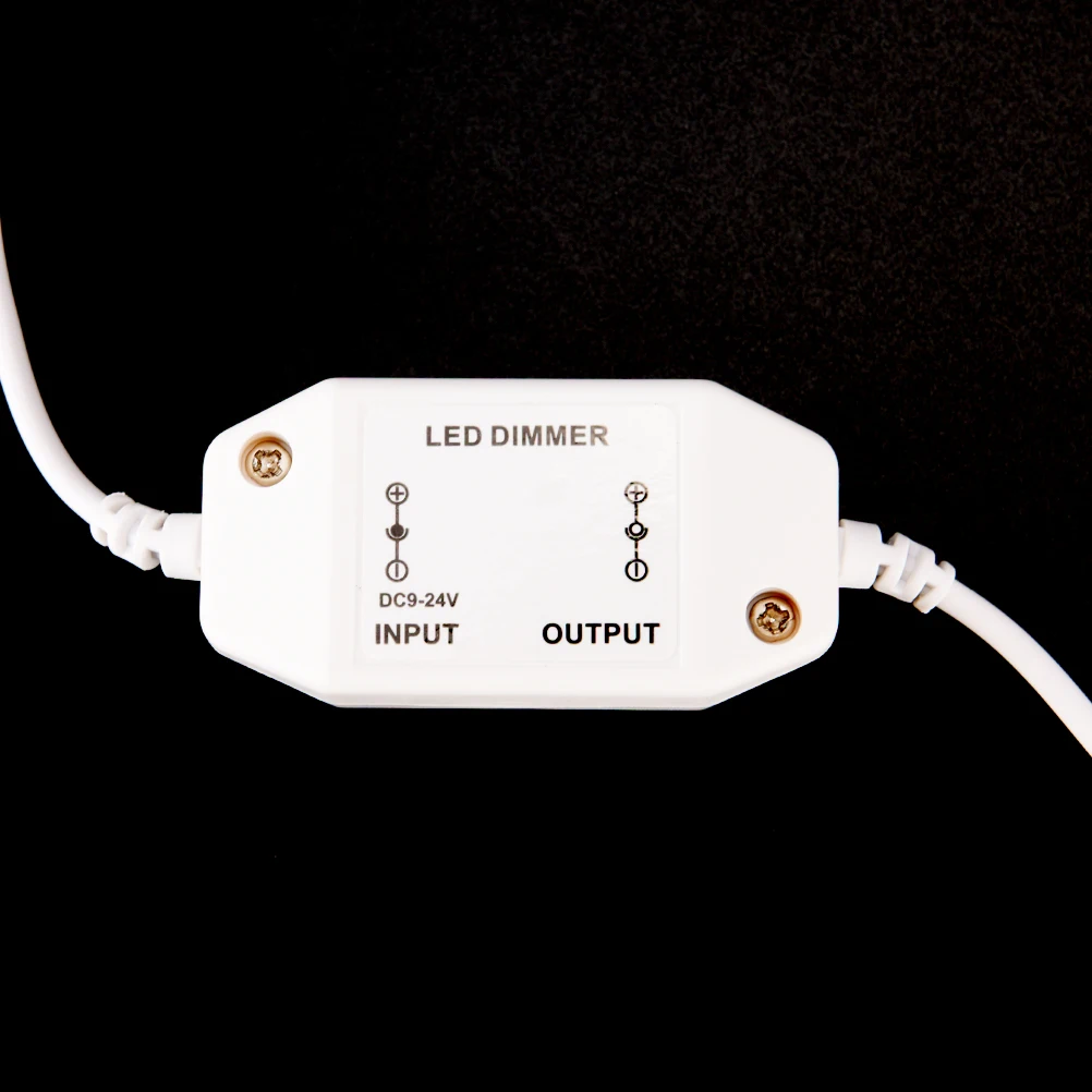 DC 12V 24V светодиодный Ручной диммер Яркость DC/DC адаптеры для пол настольная лампа