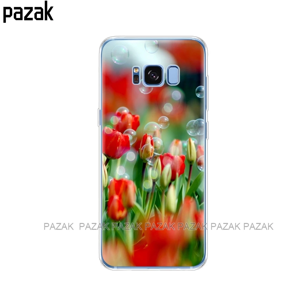 34403 Силиконовый чехол для телефона, чехол для samsung Galaxy A6, A8,, S8, S9 PLUS, задняя крышка для A600, A605, A530, A730, бампер, чехол, etui, мягкий ТПУ - Цвет: 34403