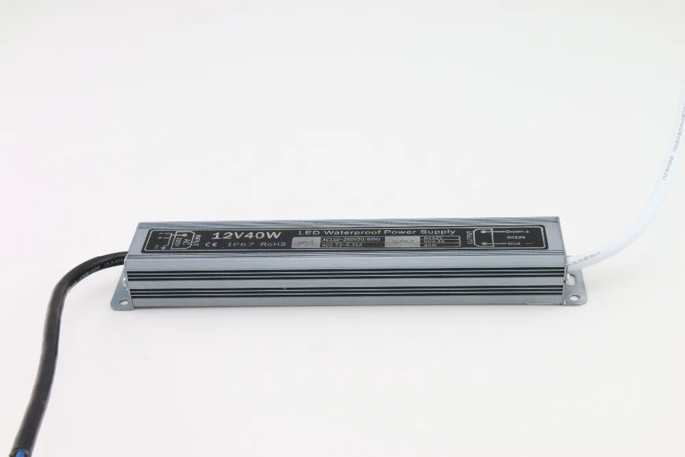 AC 100 v - 264 V AC/DC 12 3 A Мощность питания электронный трансформатор 40 Вт Светодиодный