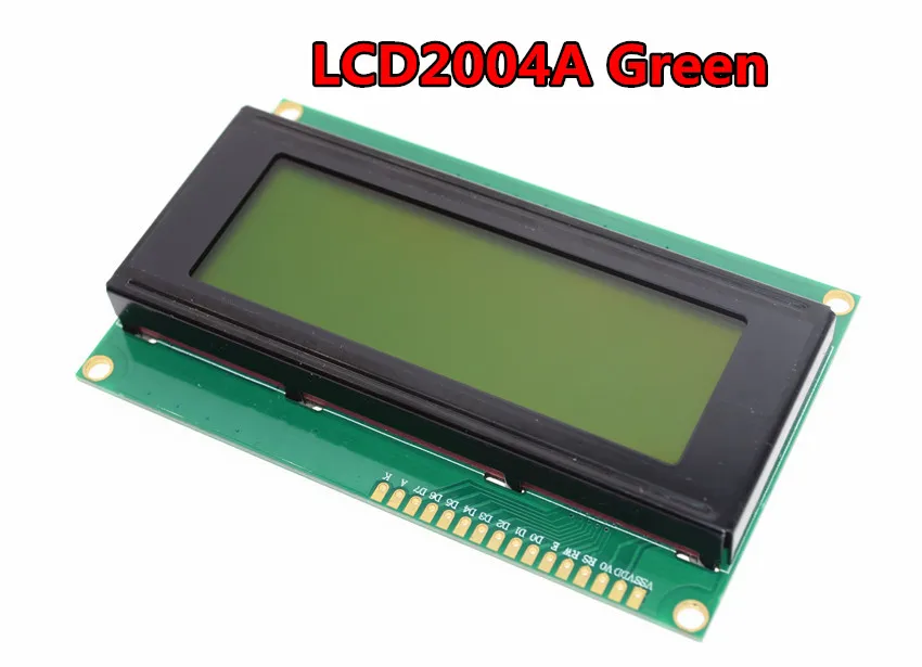 

Плата для ЖК-дисплея 2004 20*4 LCD 20X4 5V, ЖК-дисплей с зеленым экраном 2004, ЖК-модуль 2004