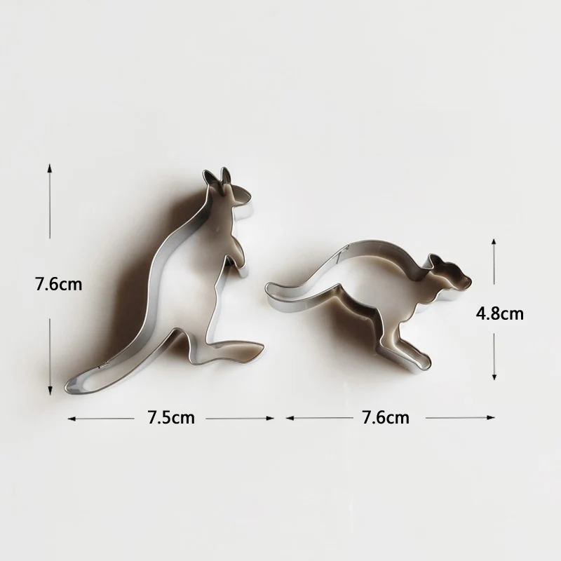 1 шт. кондитерские изделия репостерия мультфильм кенгуру металлический резак для