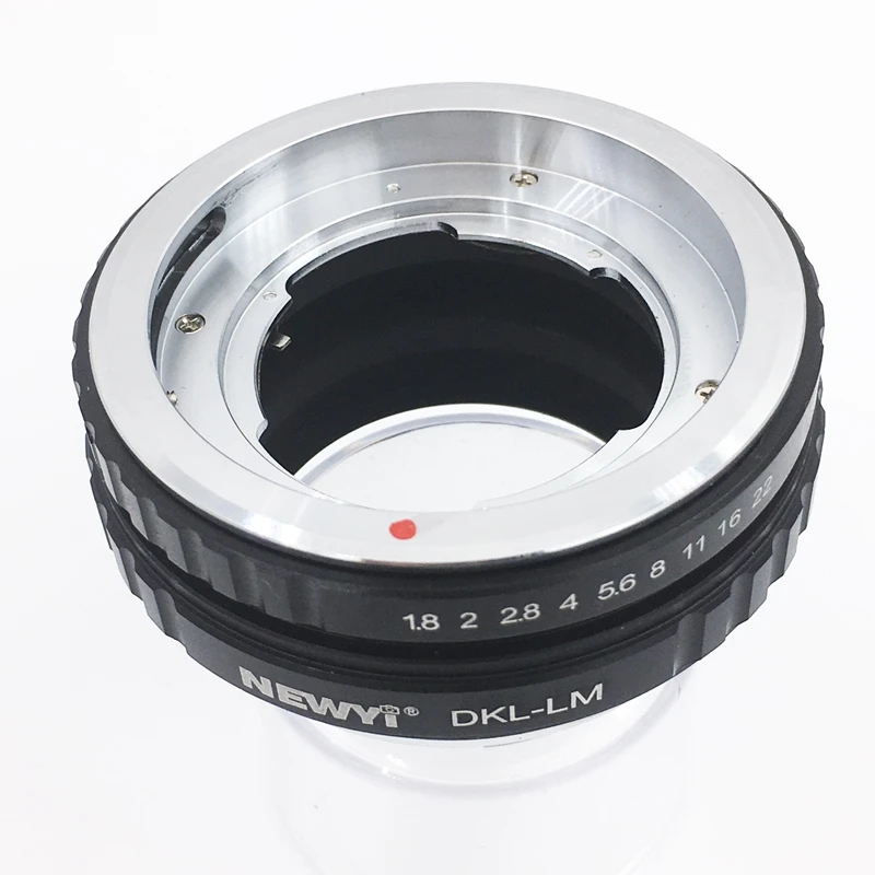 Адаптер для объектива NEWYI dkl lm Voigtlander retina Deckel объектив L eicam с Techart Lm Ea7 кольцо камеры