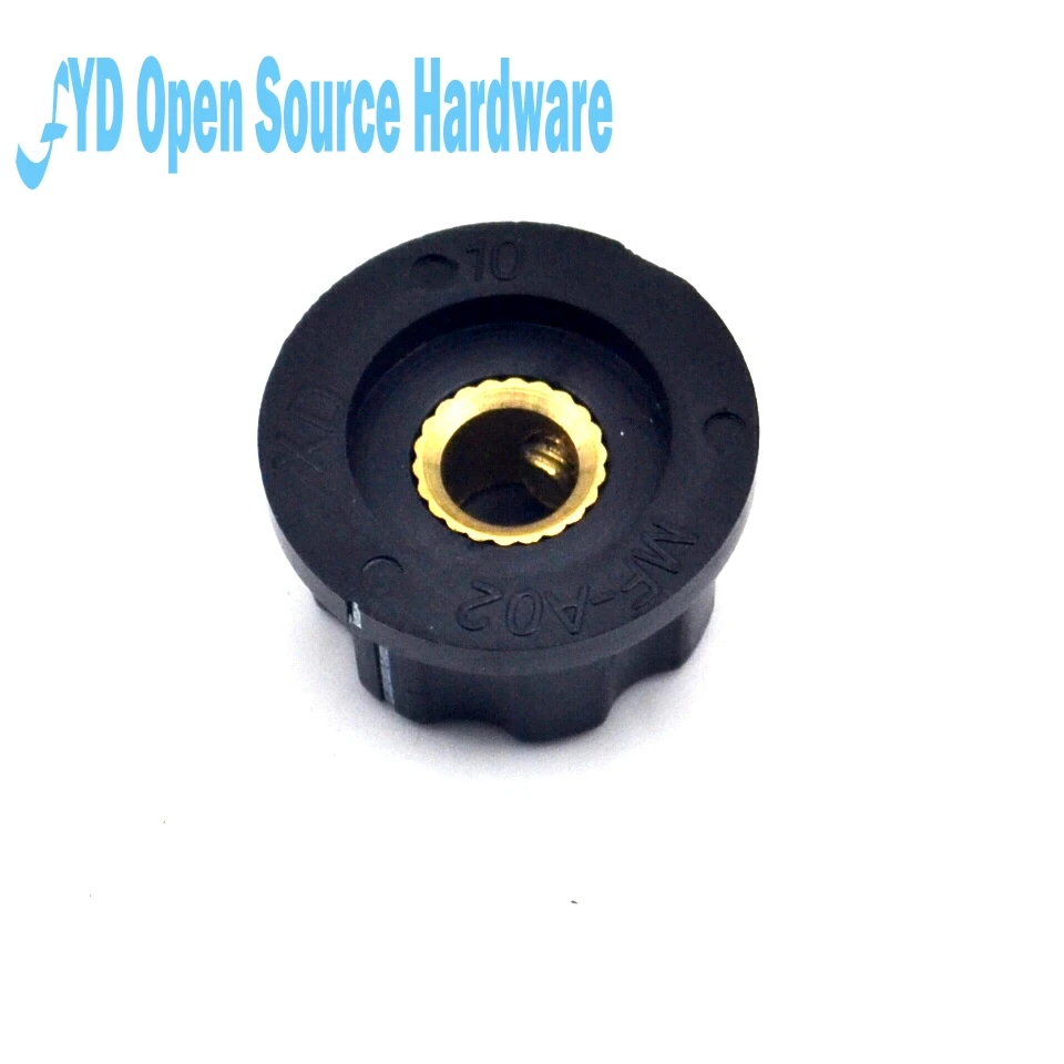 10 шт. MF A02 потенциометра из бакелита Пластик Ручка регулятора|potentiometer knob|bakelite