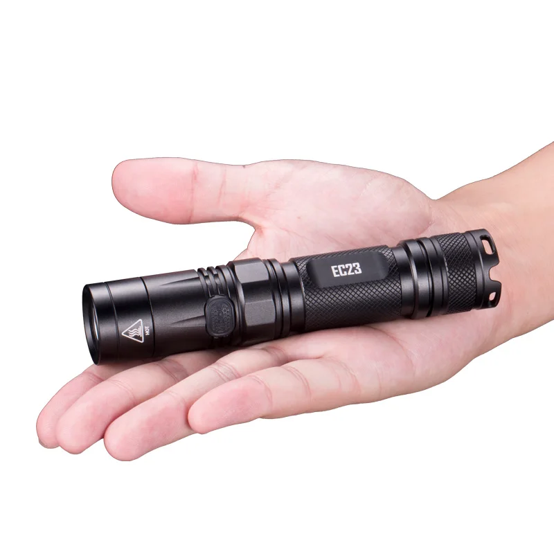 Светодиодный водонепроницаемый фонарик NITECORE EC23 1800 лм 8 режимов|torch waterproof|torche ledtorch