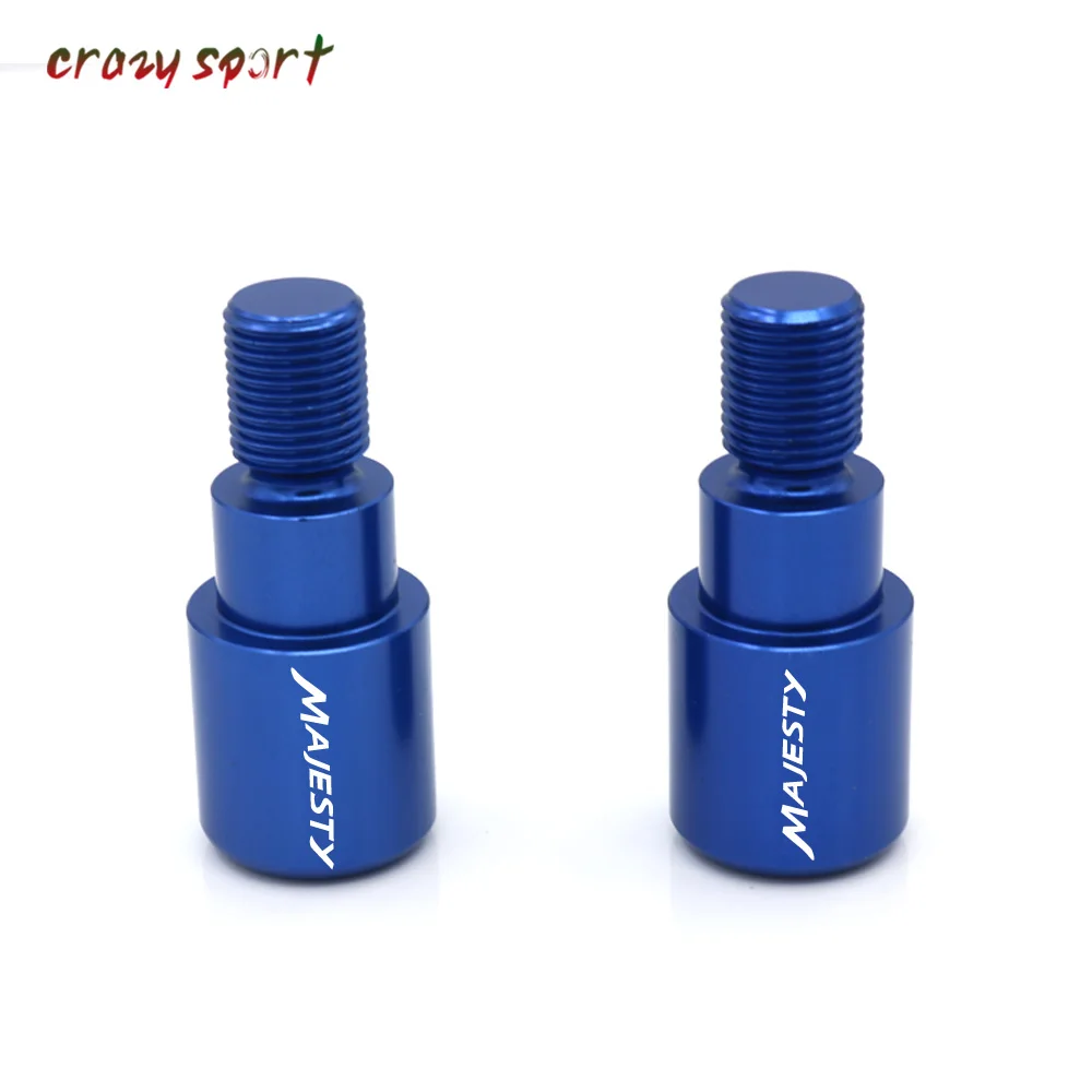 Handlebar Grip Bar Ends Slider For YAMAHA YP 400 YP400 MAJESTY 2005-2014 2013 Motorcycle Accessories CNC With Logo | Автомобили и