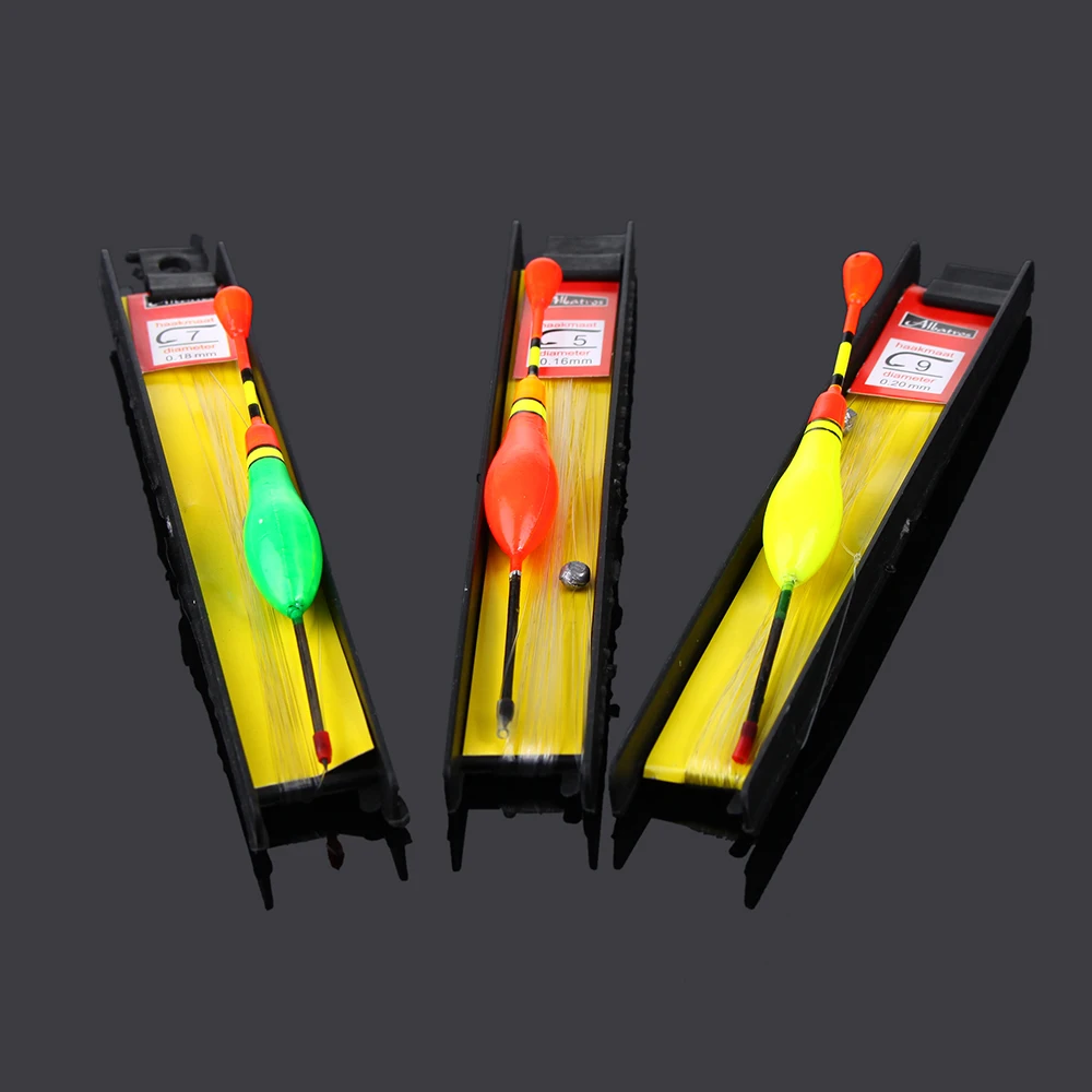 FISH KING 3 шт./лот 11 см 10 г 5 #7 #9 # поплавковая рыболовная терминальная снасть поплавок