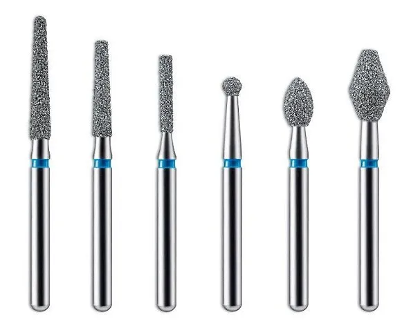 

50 PCS Dental Diamond Burs For High Speed Turbine Handpiece FG 1.6mm