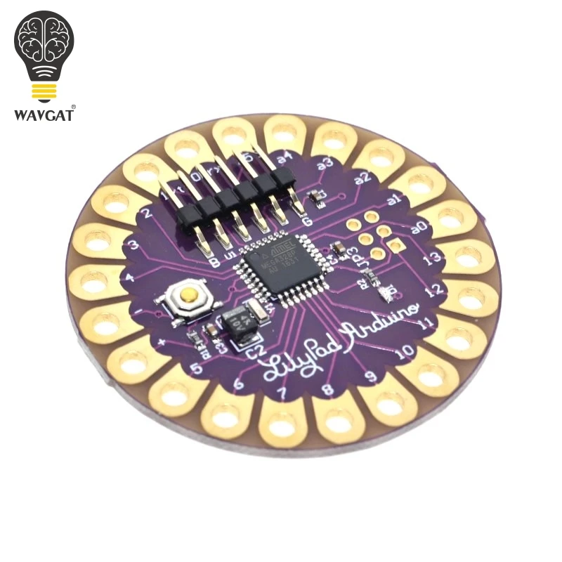 Материнская плата WAVGT LilyPad 328 ATmega328P ATmega328 16 м для Arduino | Электронные компоненты и