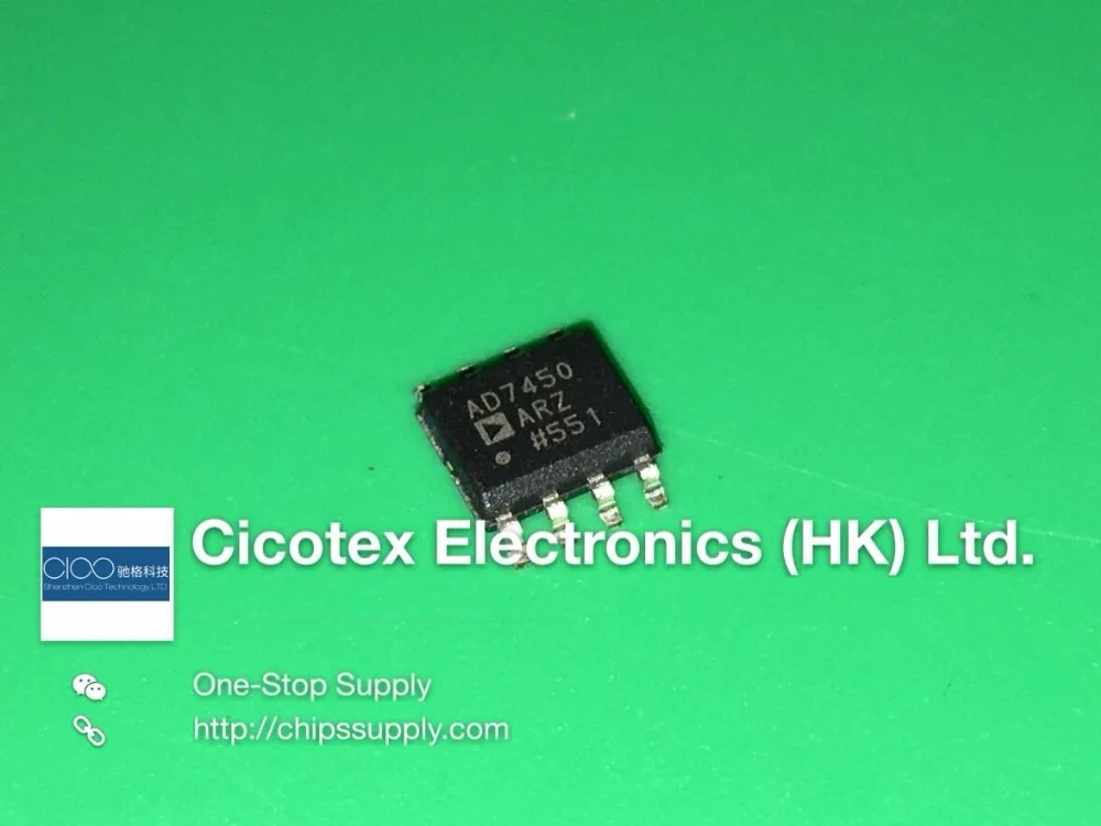 

AD7450ARZ SOP8 IC ADC 12BIT DIFF-IN 1MSPS 8SOIC AD7450 ARZ