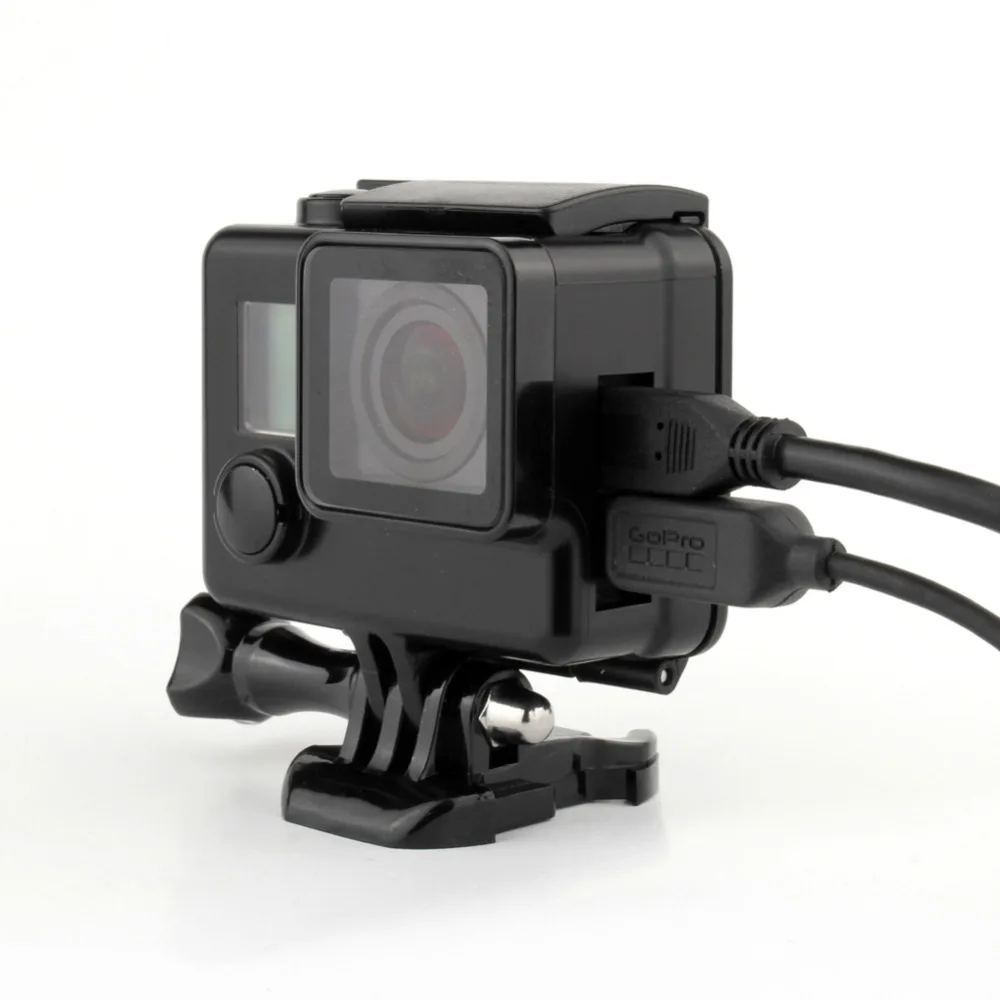 Новый затемняющий Чехол-каркас для GoPro Hero 4 3 + защитный чехол с боковым