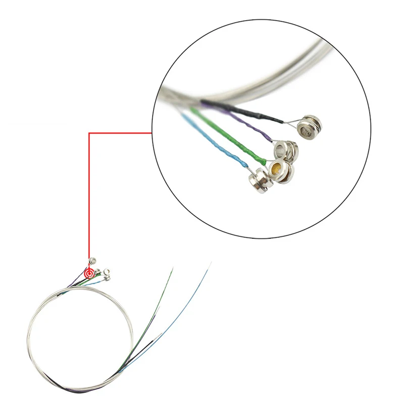 4 шт./компл. немецкая пистро-тоника набор струн для скрипки шаровых наконечников A