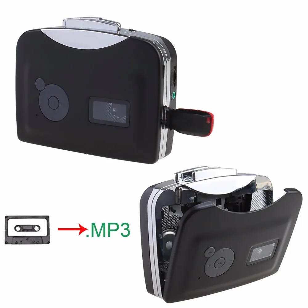 Ezcap-Convertidor de reproductor de cinta de casete USB 230 Walkman, convertidor a MP3 en unidad Flash USB, adaptador de reproductor de música sin necesidad de controlador y PC