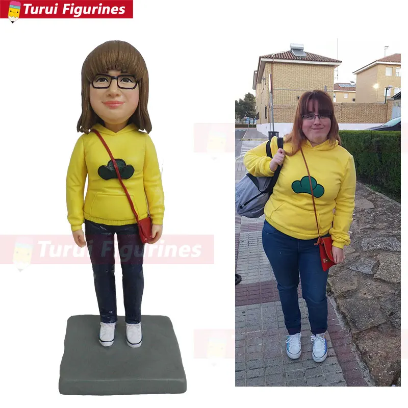 Priest Pastor Minister Reverend Rev Personalized Gift Custom Bobble Head Figurines Based on Customers' Photos Birthday Cake Topp | Дом и