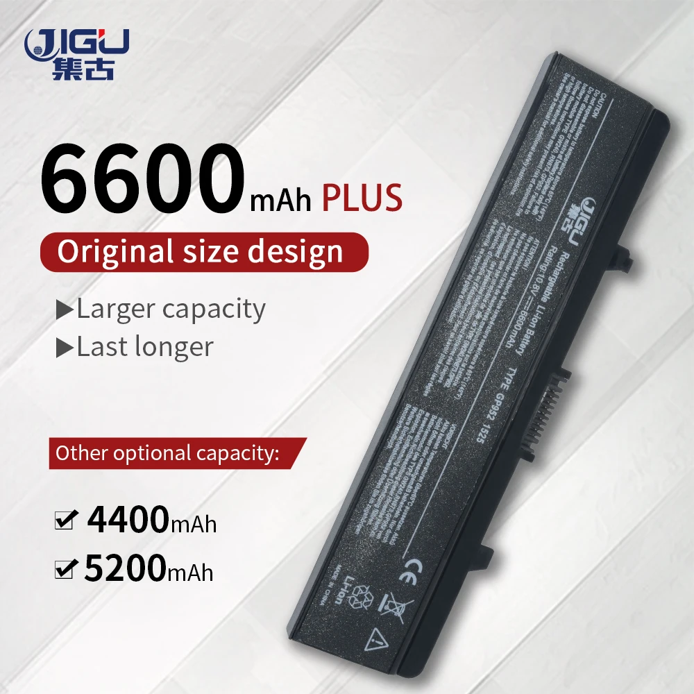 

JIGU [Special Price]New Laptop Battery For DELL INSPIRON 1525 1526 1545 1440 1750 HP297 GW240 RN873 312-0626 312-0634 0XR693