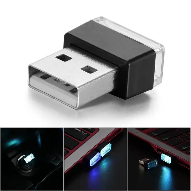 Автомобильный USB светильник Onever декоративная лампа для салона автомобиля с