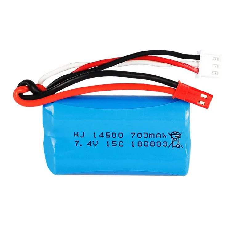Ewellsold FT007 RC гоночная лодка запчасти 7 4 V 700mah литий-полимерный аккумулятор 2 шт./лот
