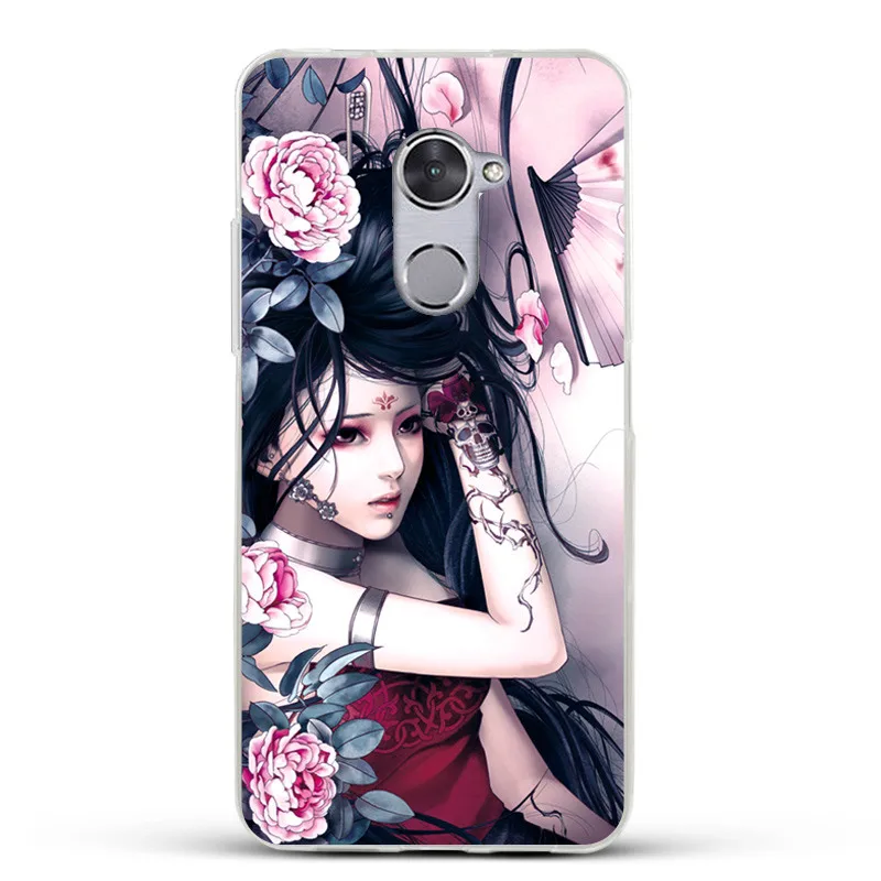 Пять цветов для Vodafone Smart V8 Чехол 5 крутой силиконовый мультяшный мягкий чехол VFD710