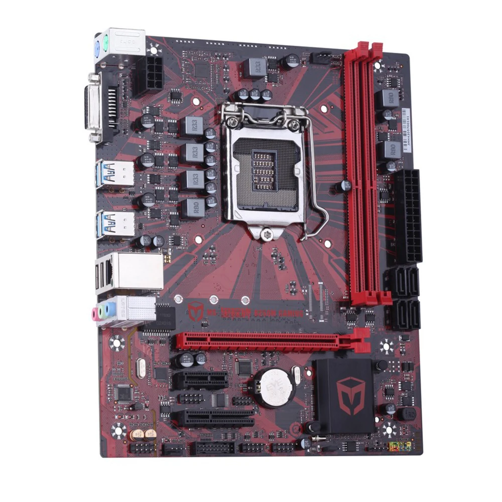 Maxsun веху B250M игровой материнской платы двойной канал DVI + HDMI DDR4 2400/2133 МГц памяти