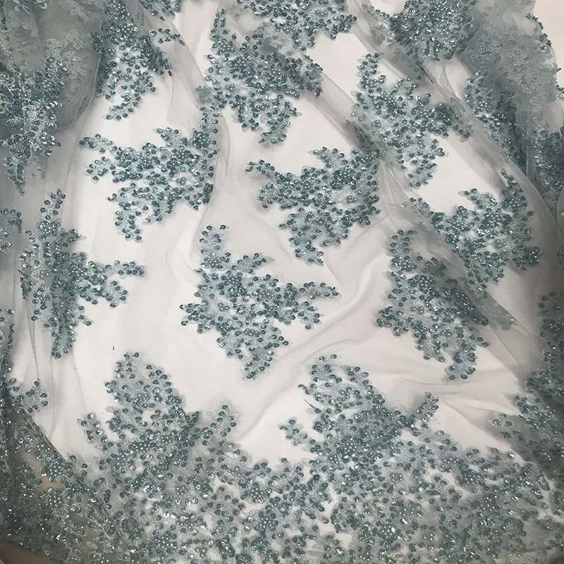 Кружевная ткань розовая ручная работа французская Тюлевая сетчатая HL521|french net