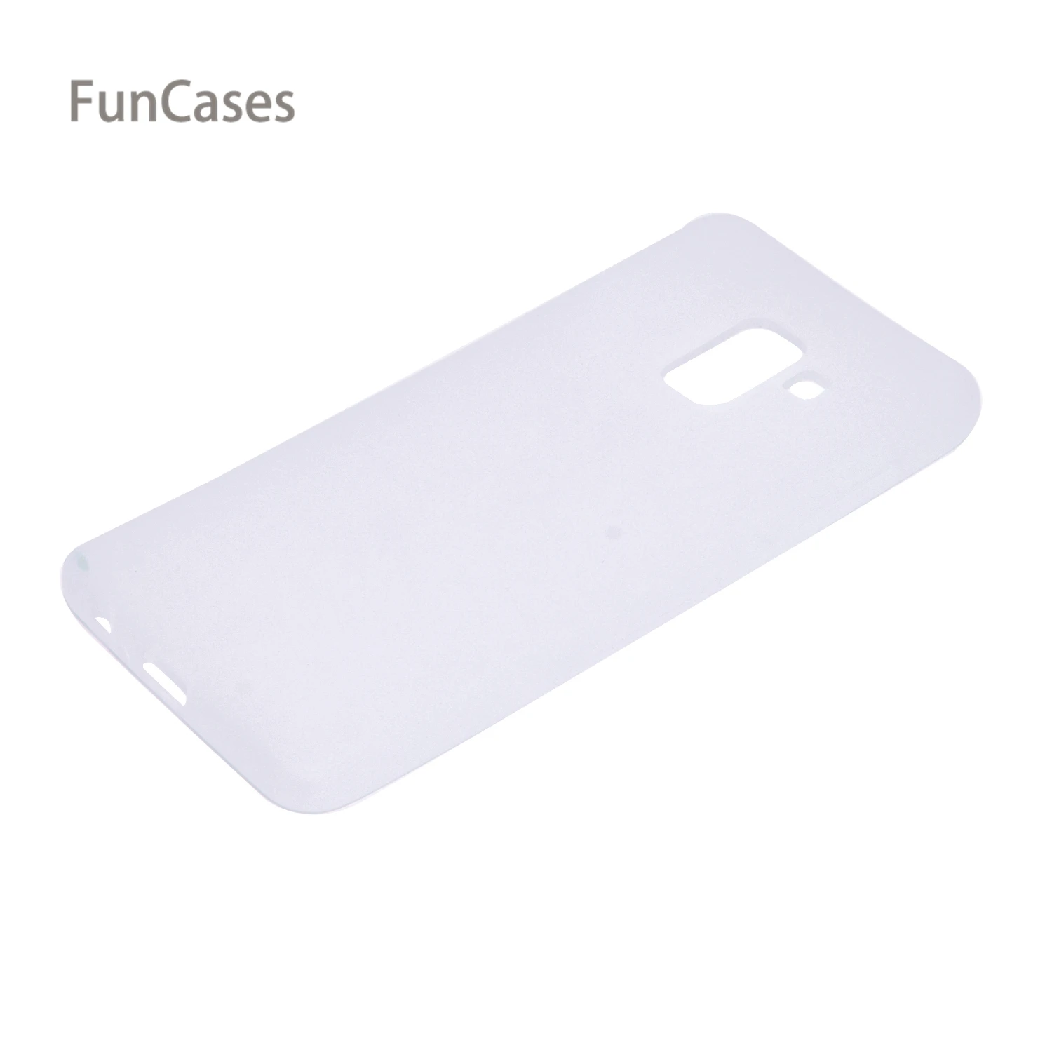 Однотонный чехол СПС Coque samsung A8 плюс 2018 мягкая термополиуретановая накладка на