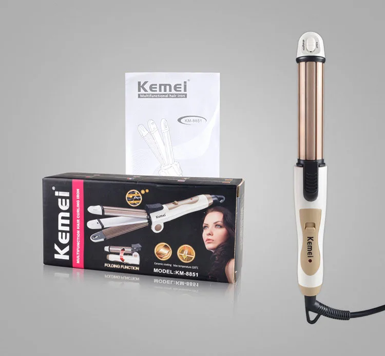Mini-portable Hair Storm Curler Corn Perm Curling Figures Iron Air Band Straight Board | Красота и здоровье