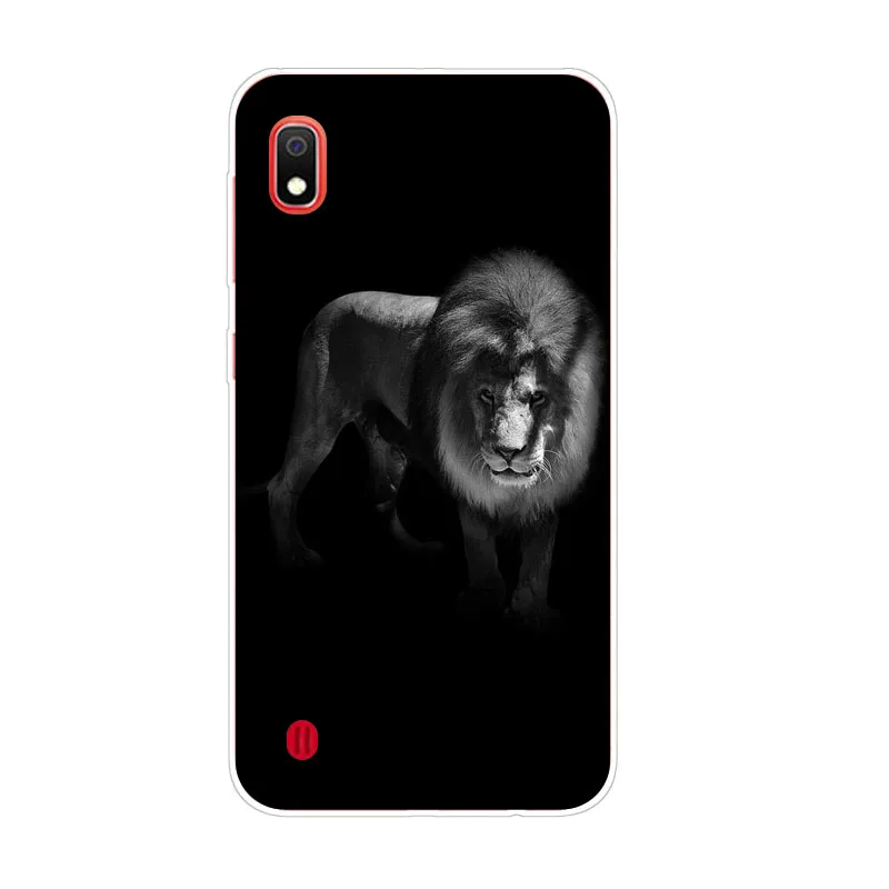 Для samsung galaxy A10 чехол Silicon Драколов живопись ТПУ Мягкая задняя крышка для защитить