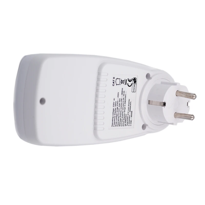 Dhl fedex 50 шт./лот ЕС электронный цифровой анализатор мощности Автоматическая