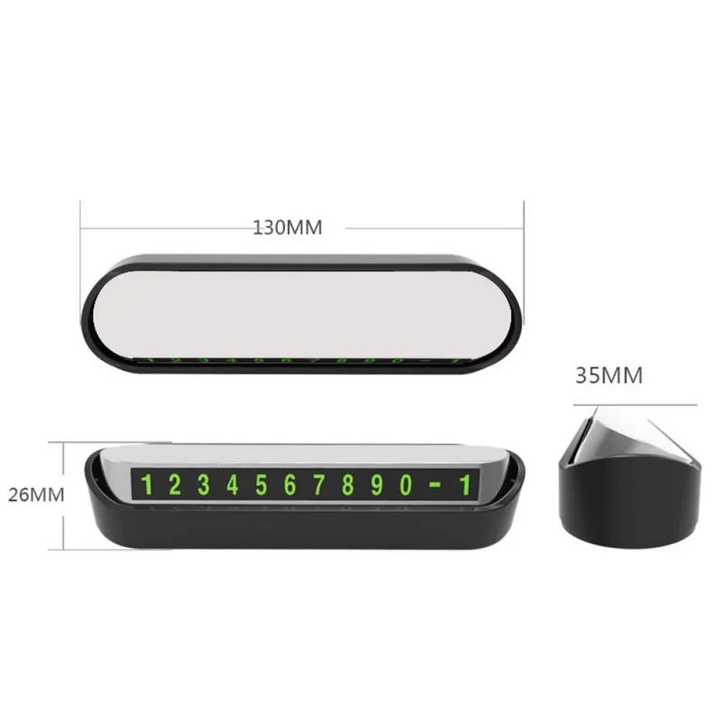 Автомобильная стоп вывеска автомобильная Временная знак парковка номер